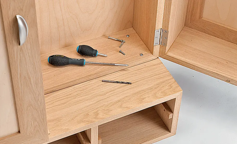 Werkzeugschrank bauen Bauplan: Werkzeugschrank