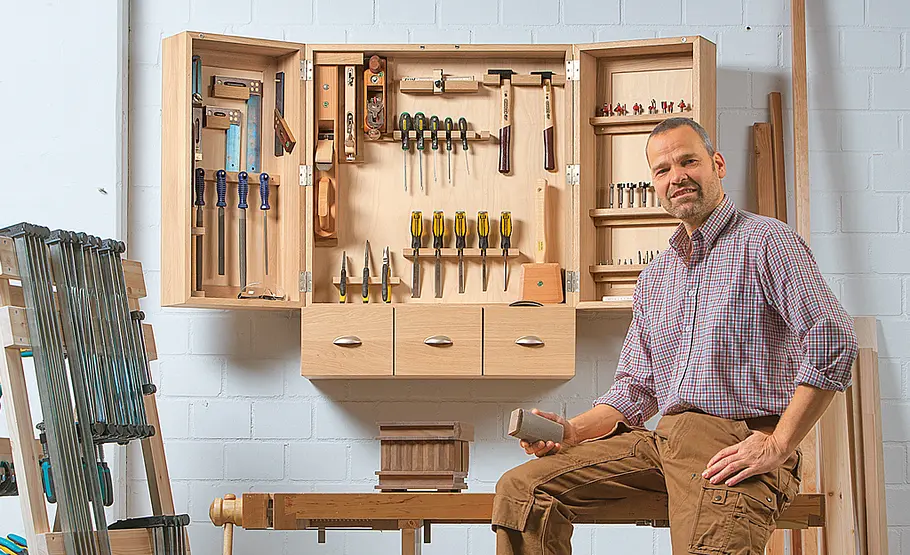 Werkzeugschrank bauen Bauplan: Werkzeugschrank