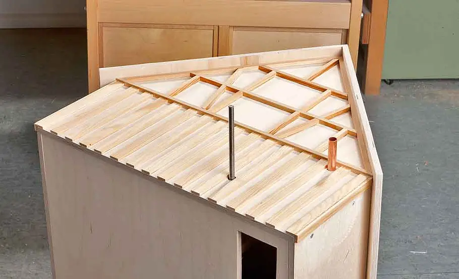 Wassermühle bauen: Schritt 34 von 53 Wassermühle selber bauen