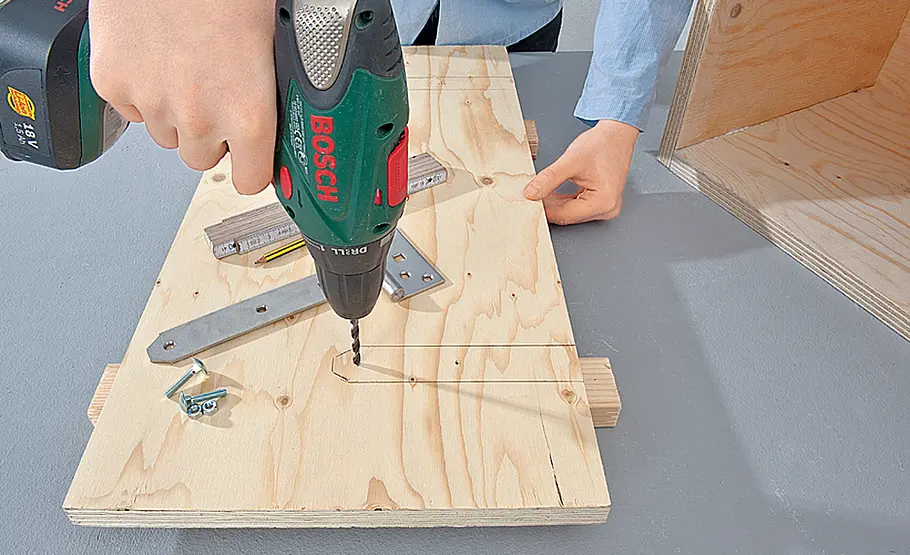 Brennholzregal selber bauen Brennholzregal