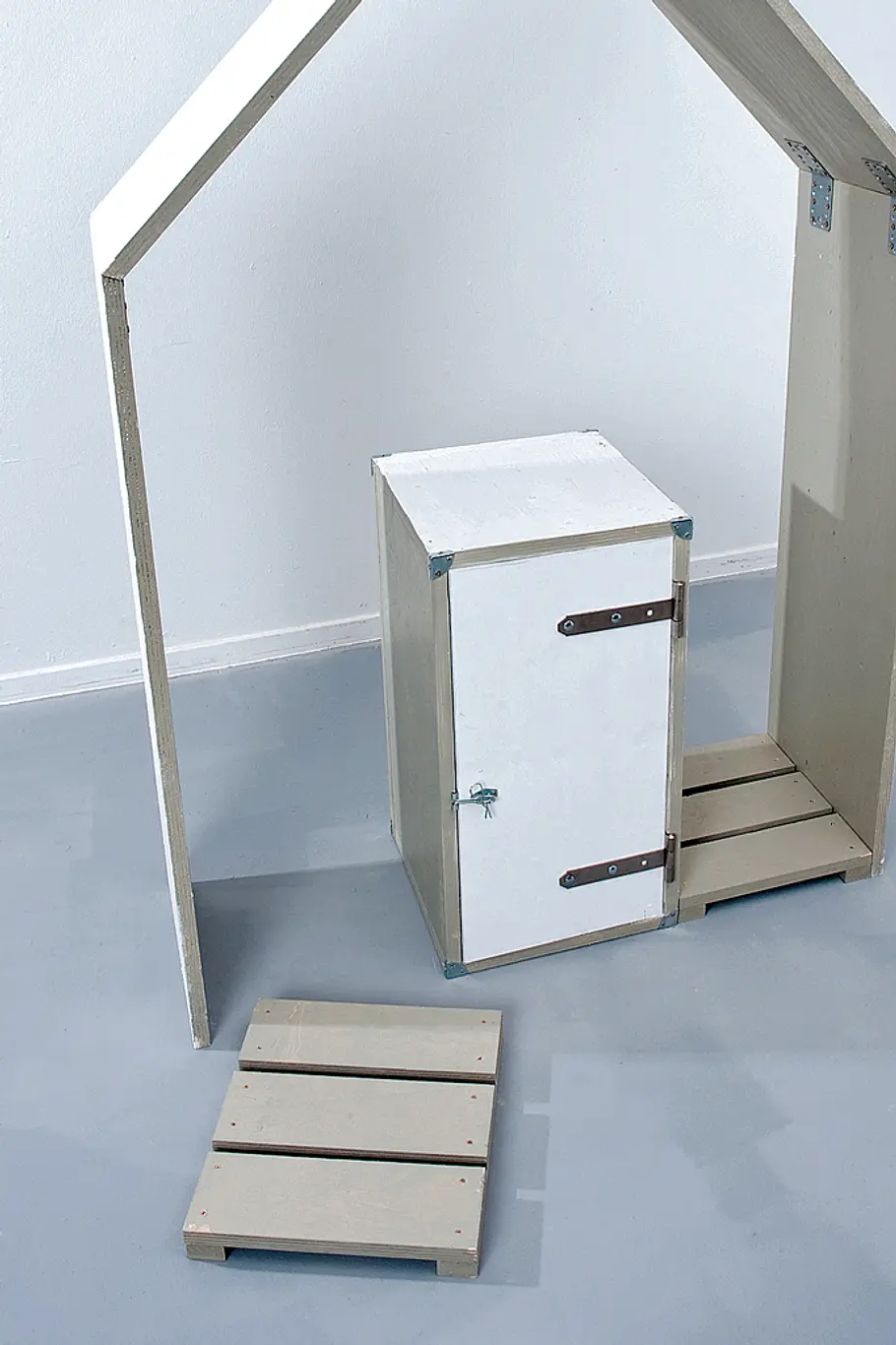 Brennholzregal selber bauen Brennholzregal