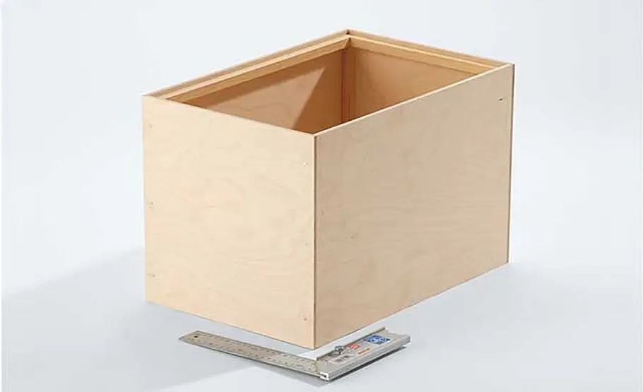 Cajón selber bauen Cajón: Rechtwinkligkeit prüfen