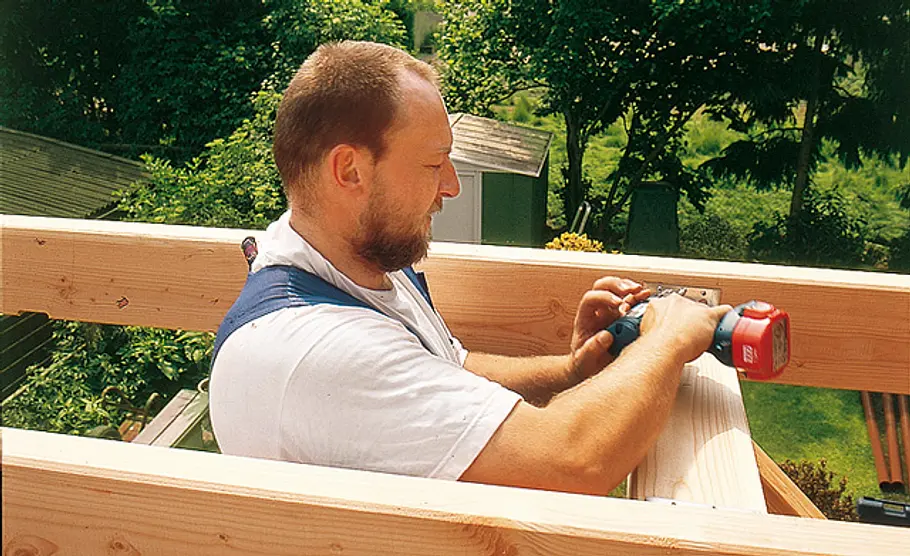 Carport: Schritt 11 von 23 Carport aus Holz