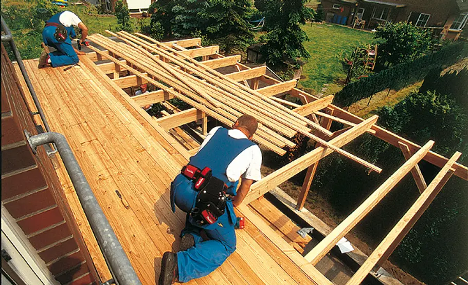 Carport: Schritt 12 von 23 Carport aus Holz