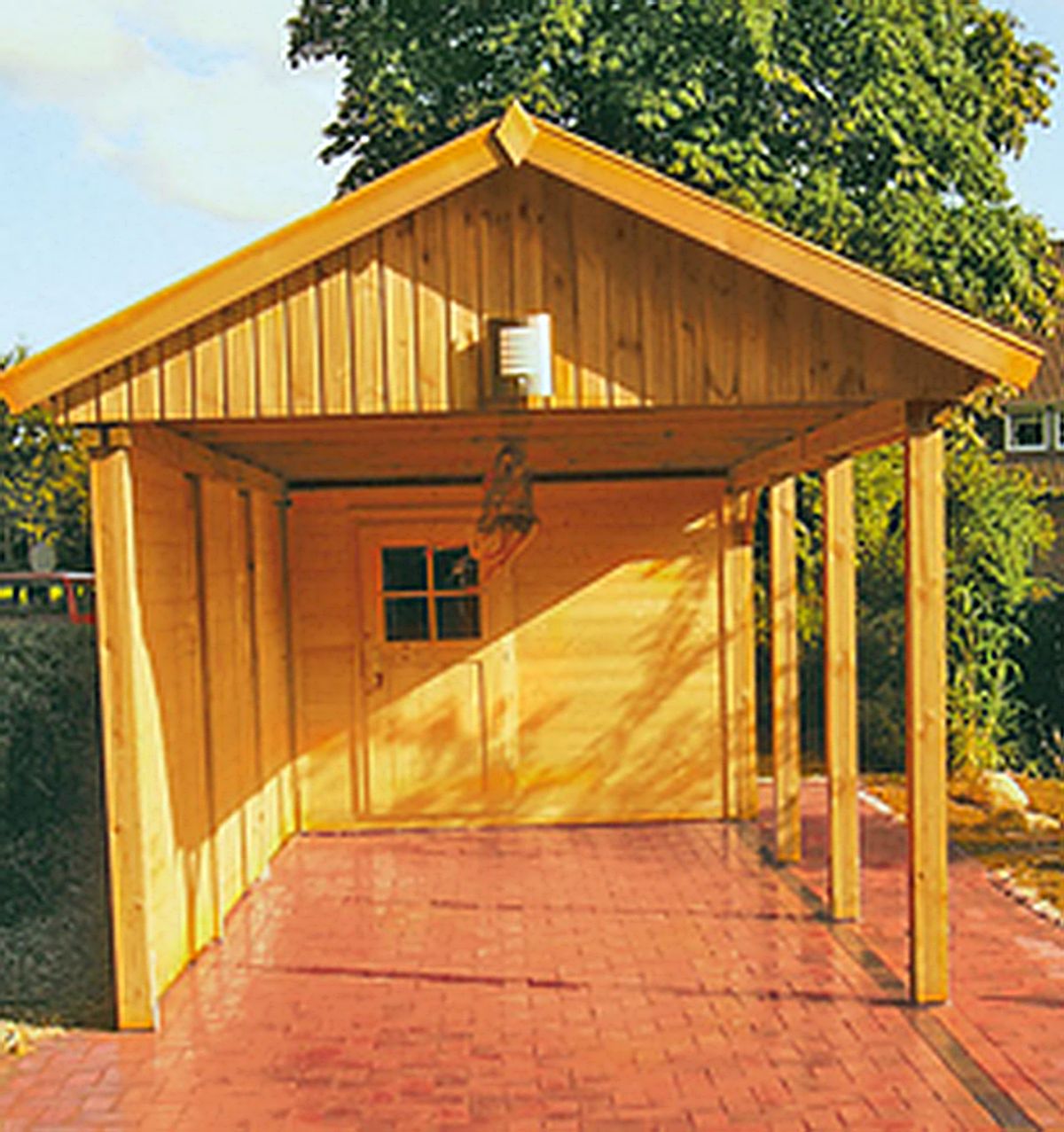 Carport selber bauen