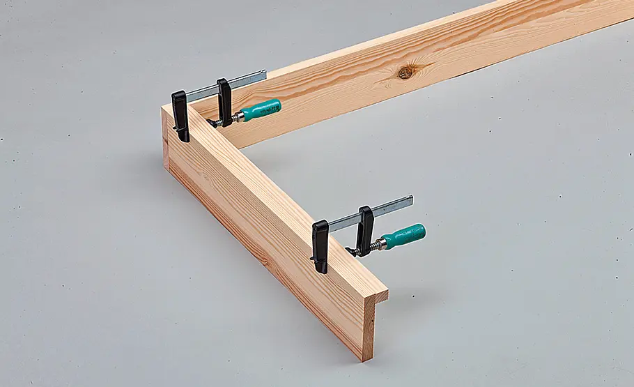 Wohnzimmertisch mit Vitrine Couchtisch bauen