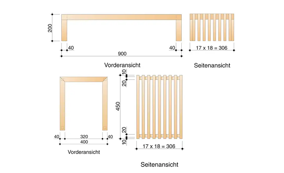 Couchtisch-Set bauen Couchtisch-Set
