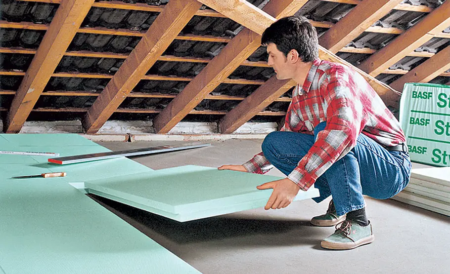 Hartschaumplatten Dachdämmung