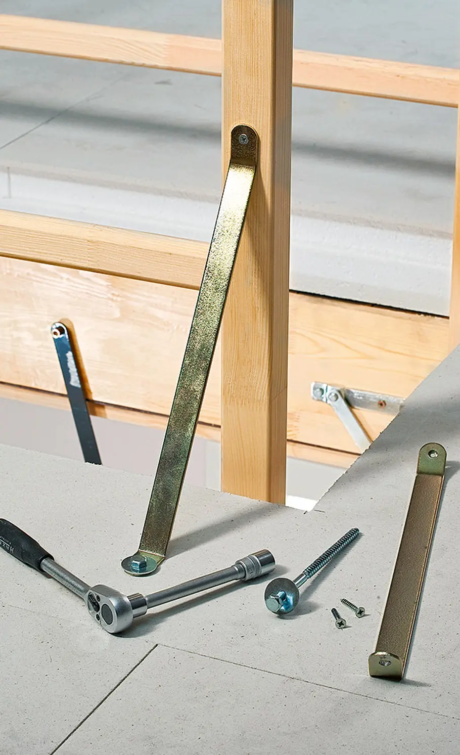 Dachbodentreppe: Schritt 23 von 27 Dachbodentreppe