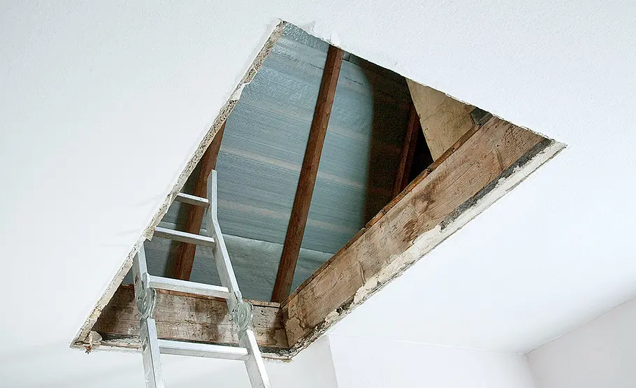 Dachbodentreppe: Schritt 2 von 27 Dachbodentreppe