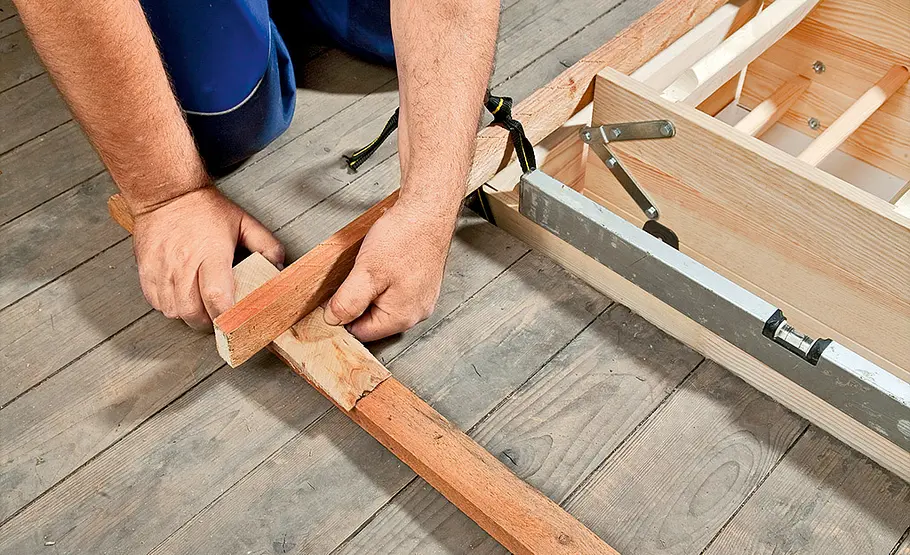 Dachbodentreppe: Schritt 5 von 27 Dachbodentreppe