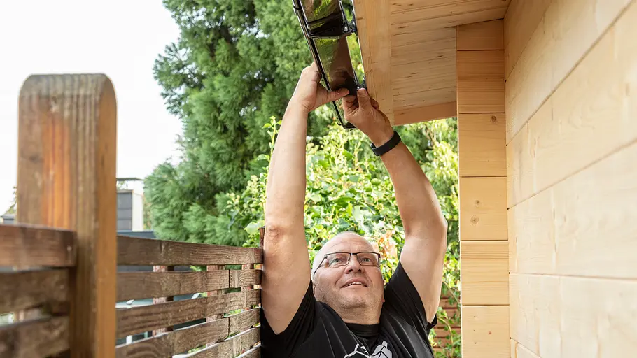 Dachrinne einziehen Dachrinne einziehen