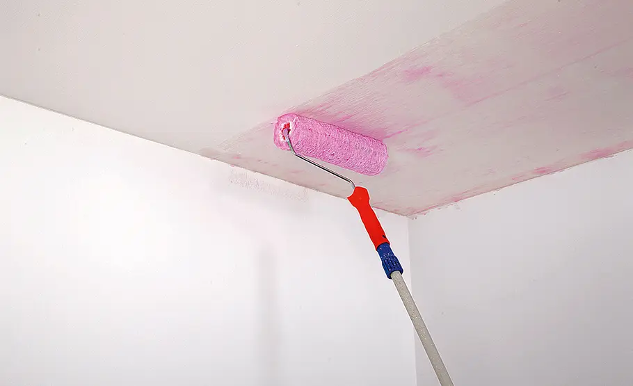 Decke mit Vliestapete tapezieren tapezieren