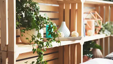 Upcycling: Aus Kisten kann man ein cooles Regal bauen. - Foto: iStock / flil Upcycling: Aus Kisten kann man ein cooles Regal bauen. - Foto: iStock / flil