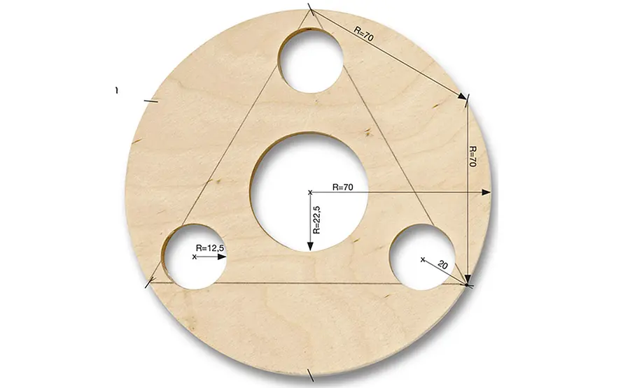 Dreibein selber bauen Dreibein-Leuchte bauen
