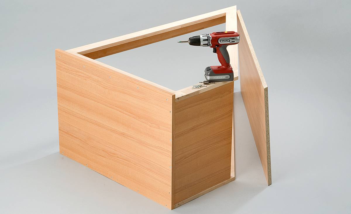 Drempelschrank bauen