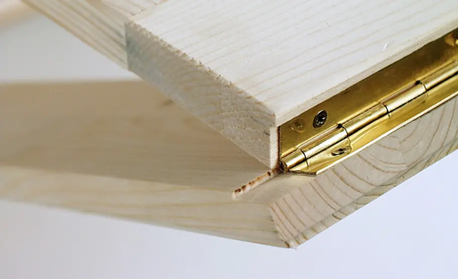Eckschrank selber bauen Eckschrank: Rahmenbein verbinden