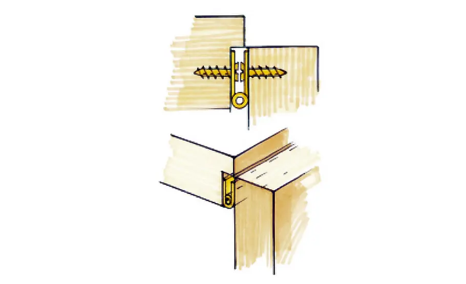 Eckschrank selber bauen Eckschrank: Zeichnung