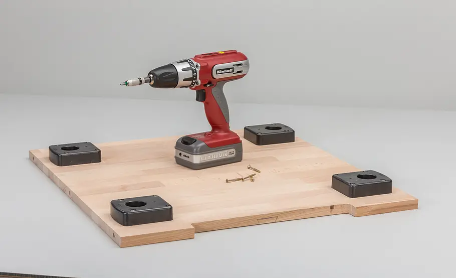 Schrank für Kühlschrank selber bauen