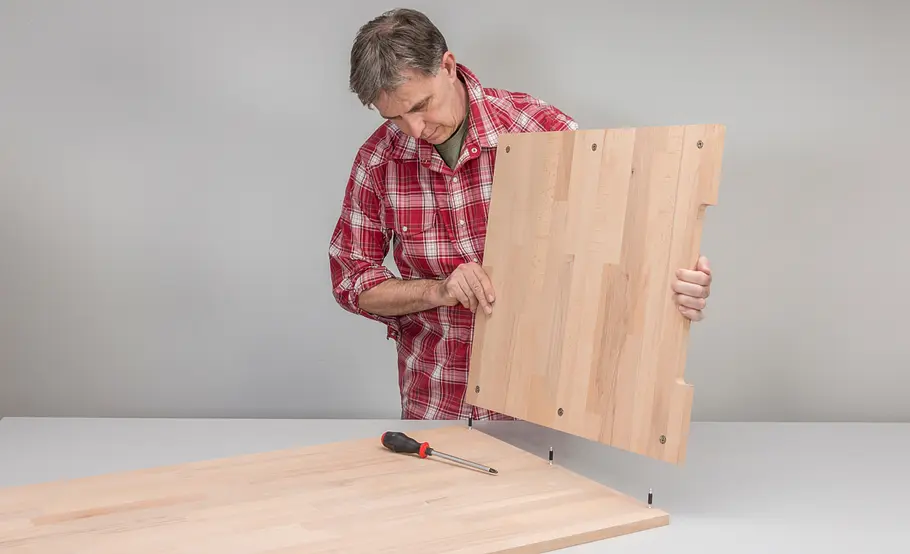Schrank für Kühlschrank selber bauen
