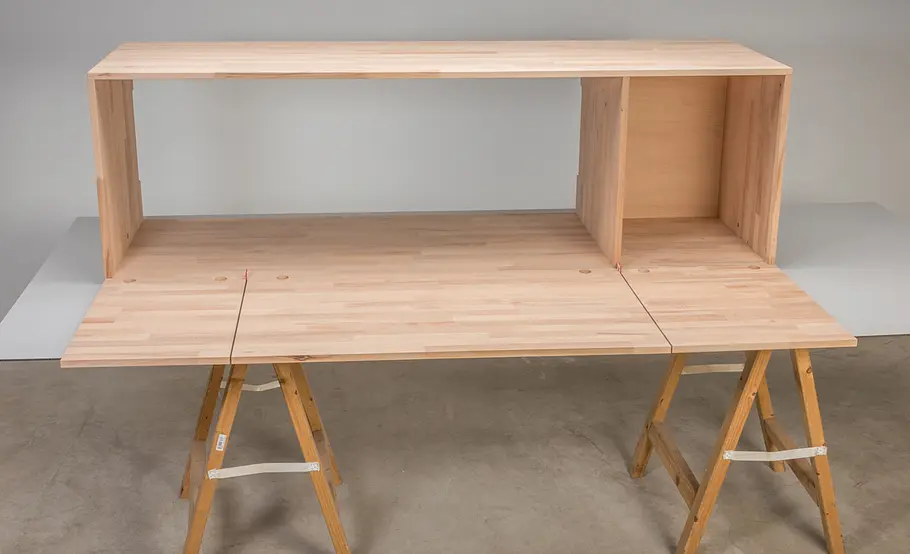 Schrank für Kühlschrank selber bauen