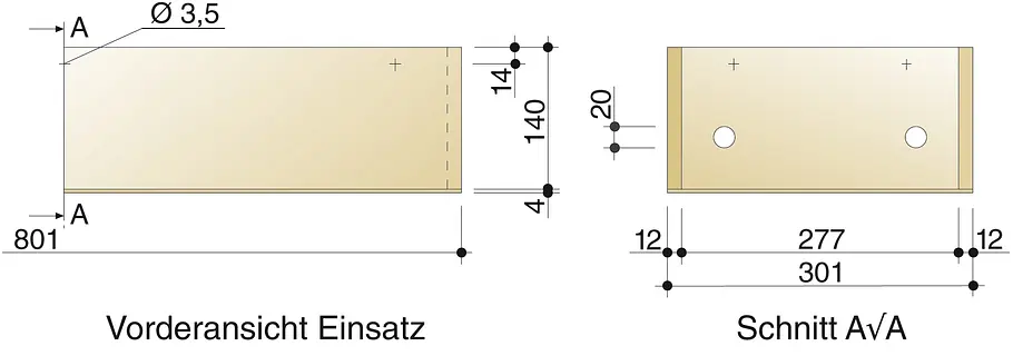 Esstisch verschönern: Schritt 14 von 27 Zeichnung Esstisch