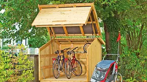 Fahrradbox bauen Fahrradbox bauen
