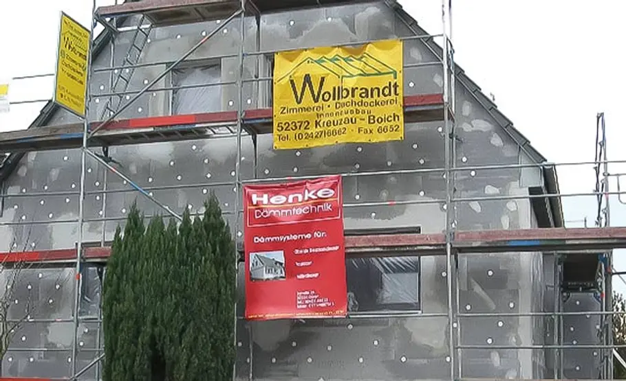 WDVS + Putz: Schritt 4 von 6 Daämmplatten festdübeln