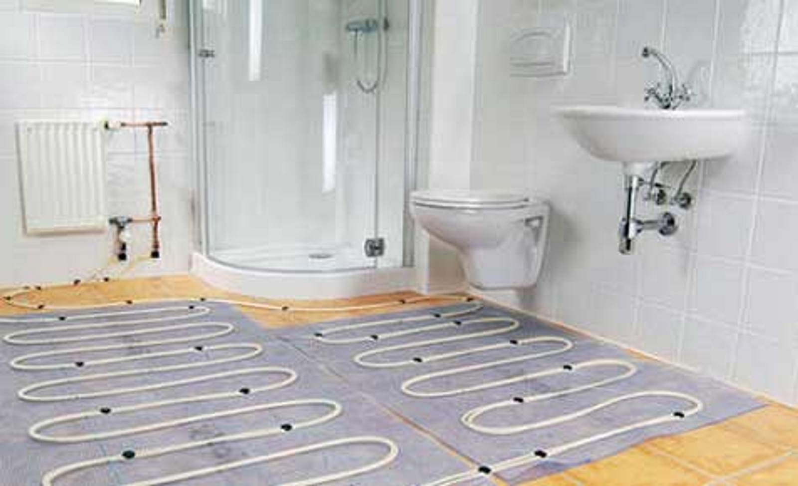Fußbodenheizung an Heizkörper anschließen selbst.de