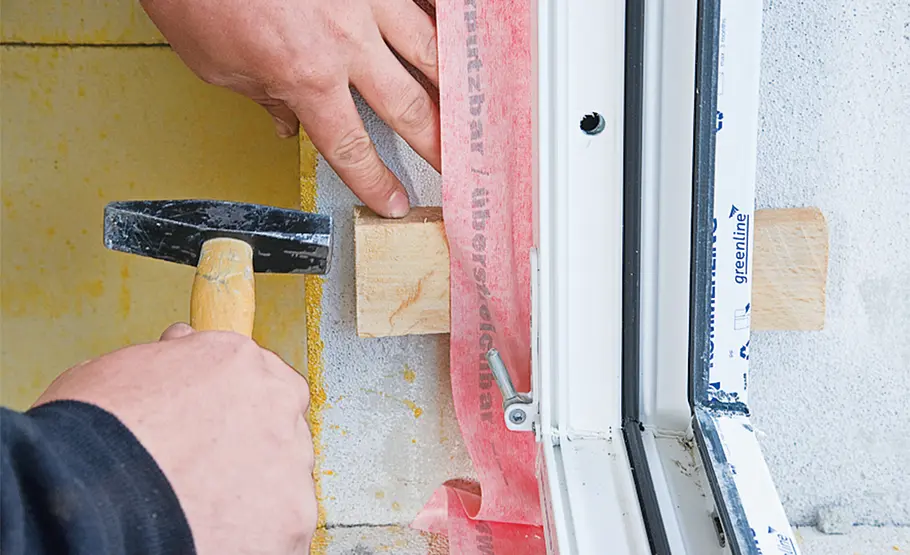 Fenster einbauen Fenster: Korrekturen