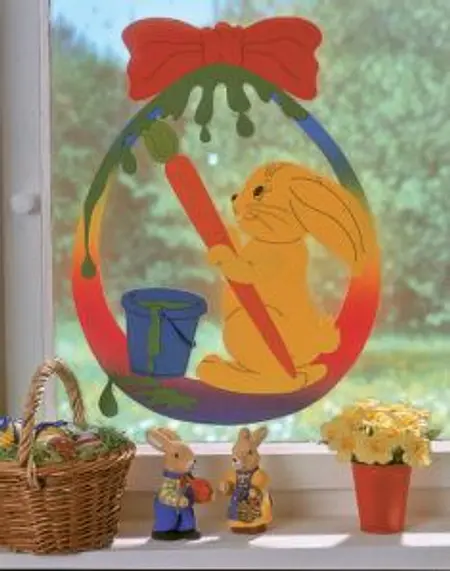 Fensterbild Ostern