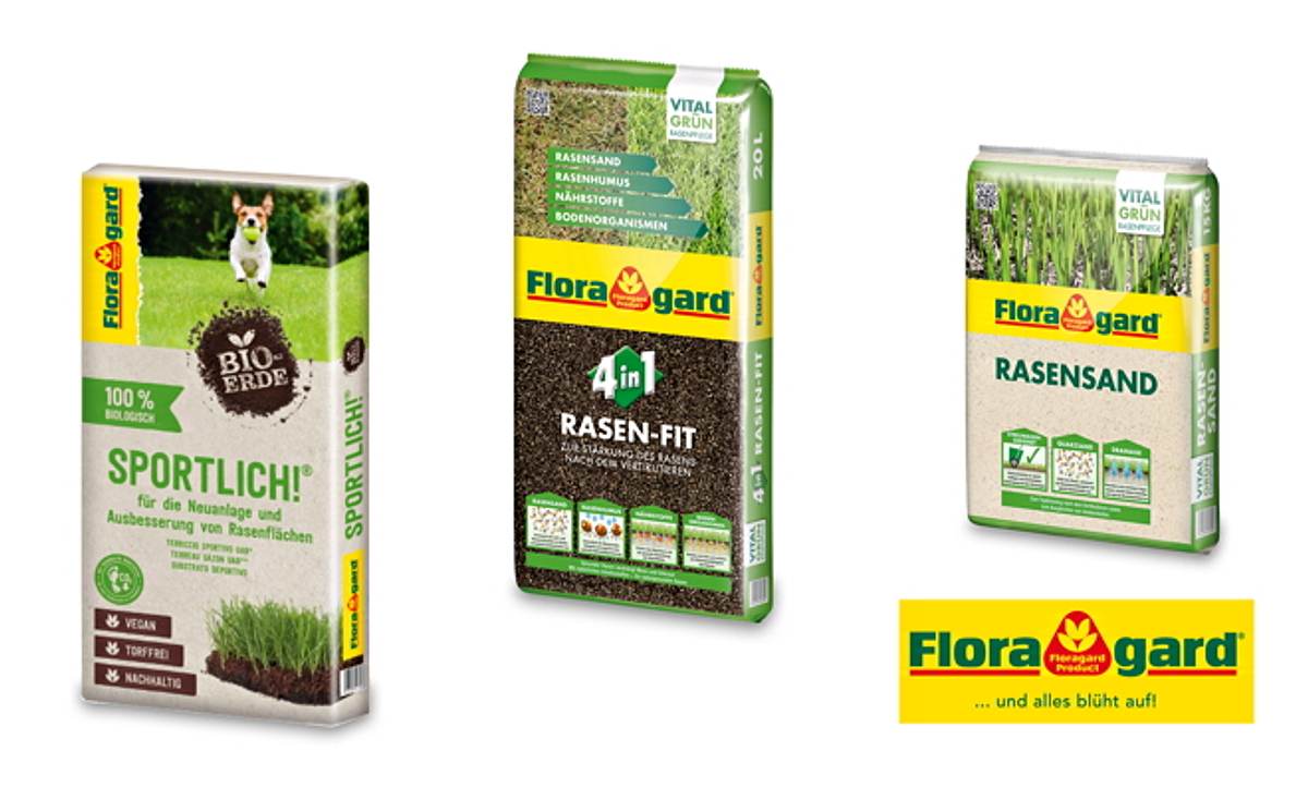 Gewinnspiel: Floragard verlost Rasenpflege-Pakete