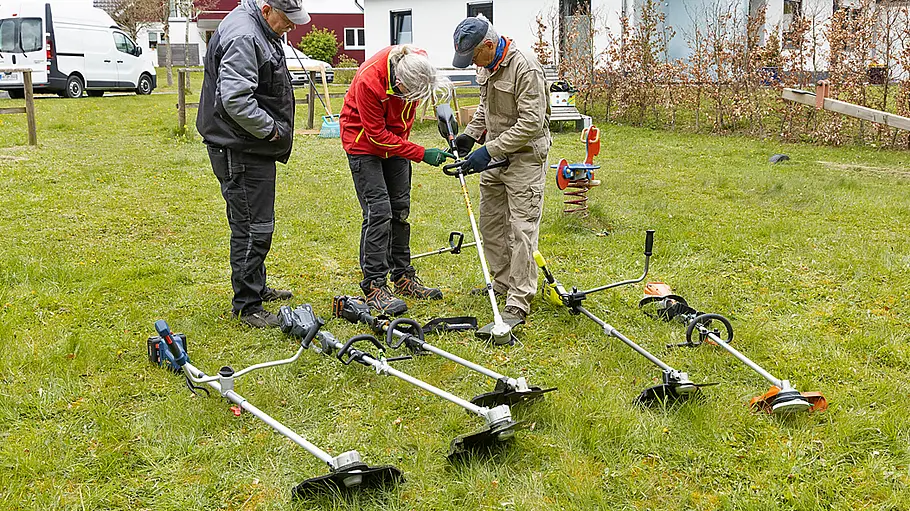 Freischneider Praxistest Vorbereitungen Freischneider Praxistest