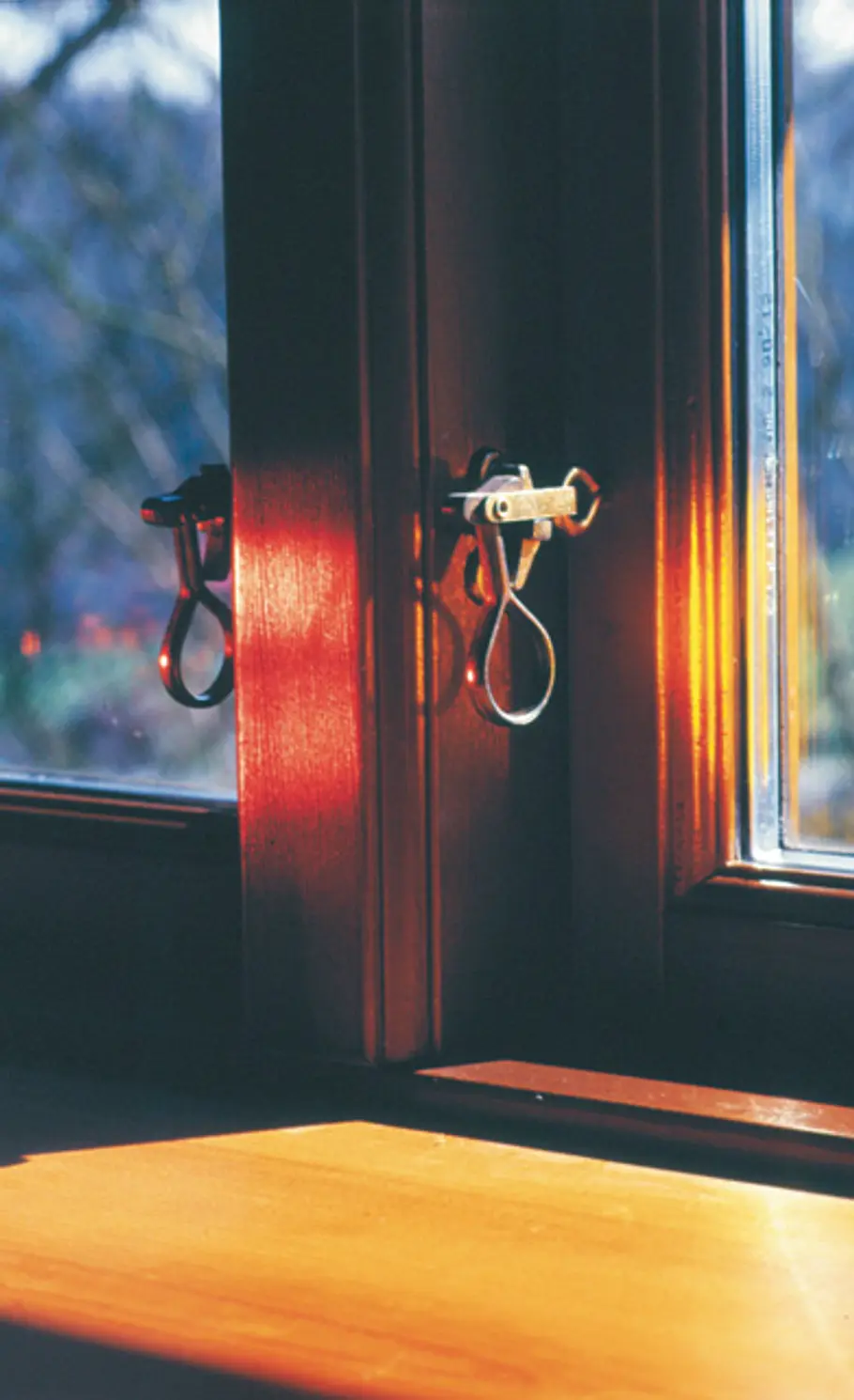 Fensterrahmen Verschluss dänischer Fenster