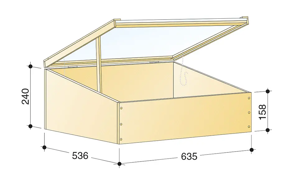 Frühbeetkasten selber bauen