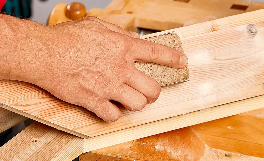 Garderobenständer Garderobenständer: Holz lackieren