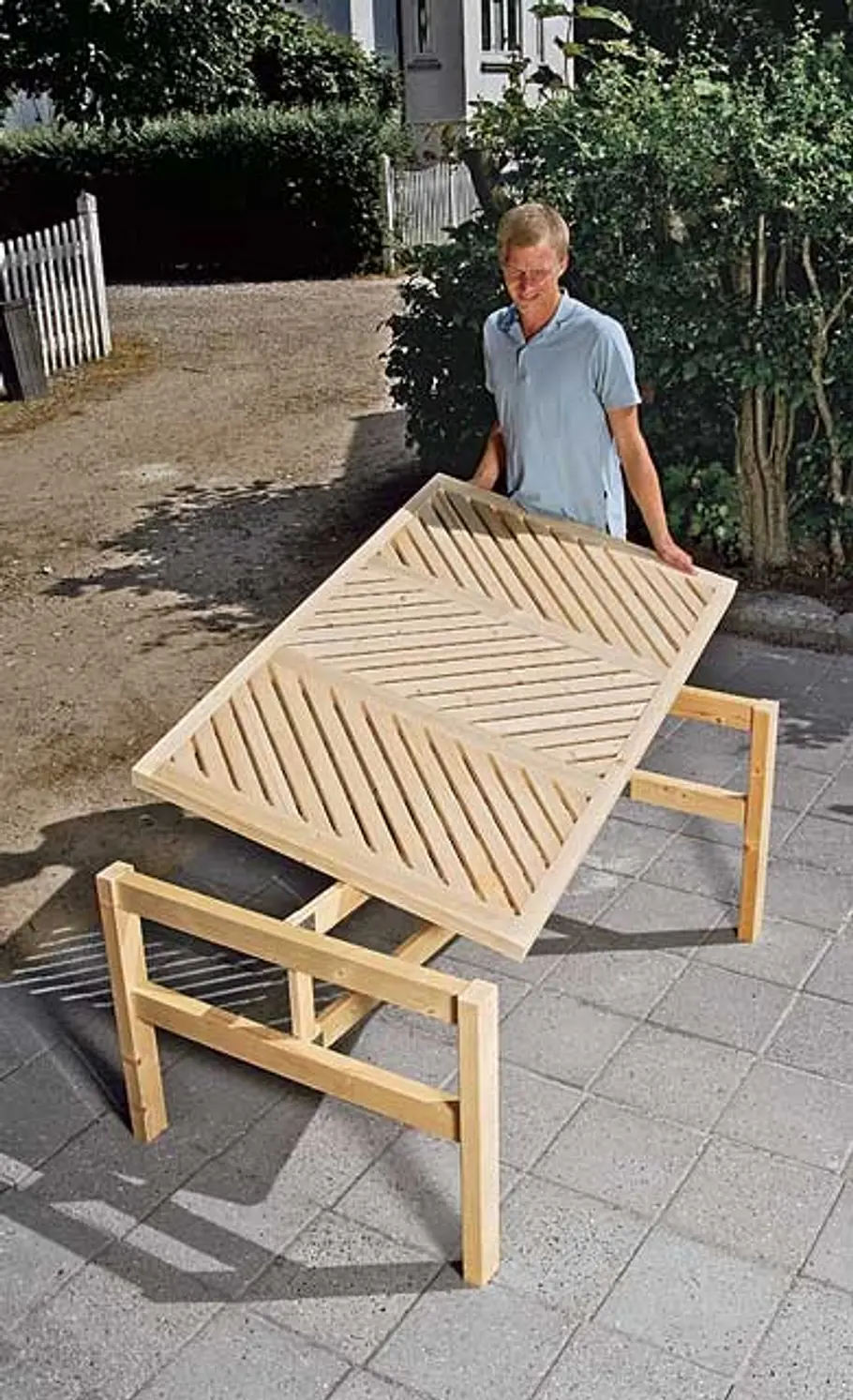Gartenmöbel-Set zum Klappen Gartenmöbel-Set