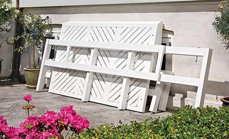 Gartenmöbel-Set zum Klappen Gartenmöbel-Set
