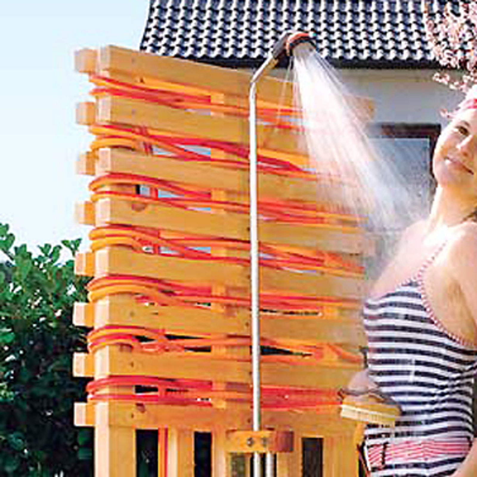 Solar-Gartendusche | Selbst