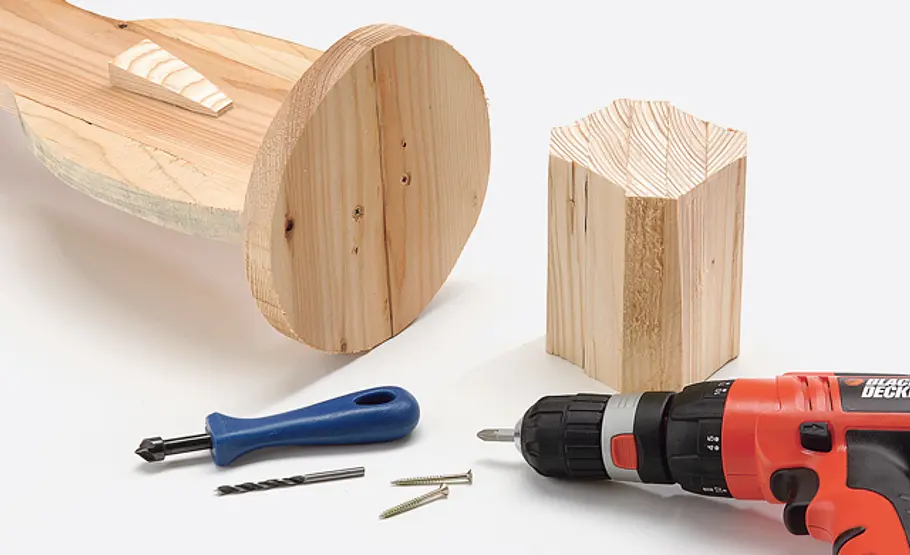 Figuren aus Holz selber machen: Schritt 9 von 17 Gartendeko Figuren