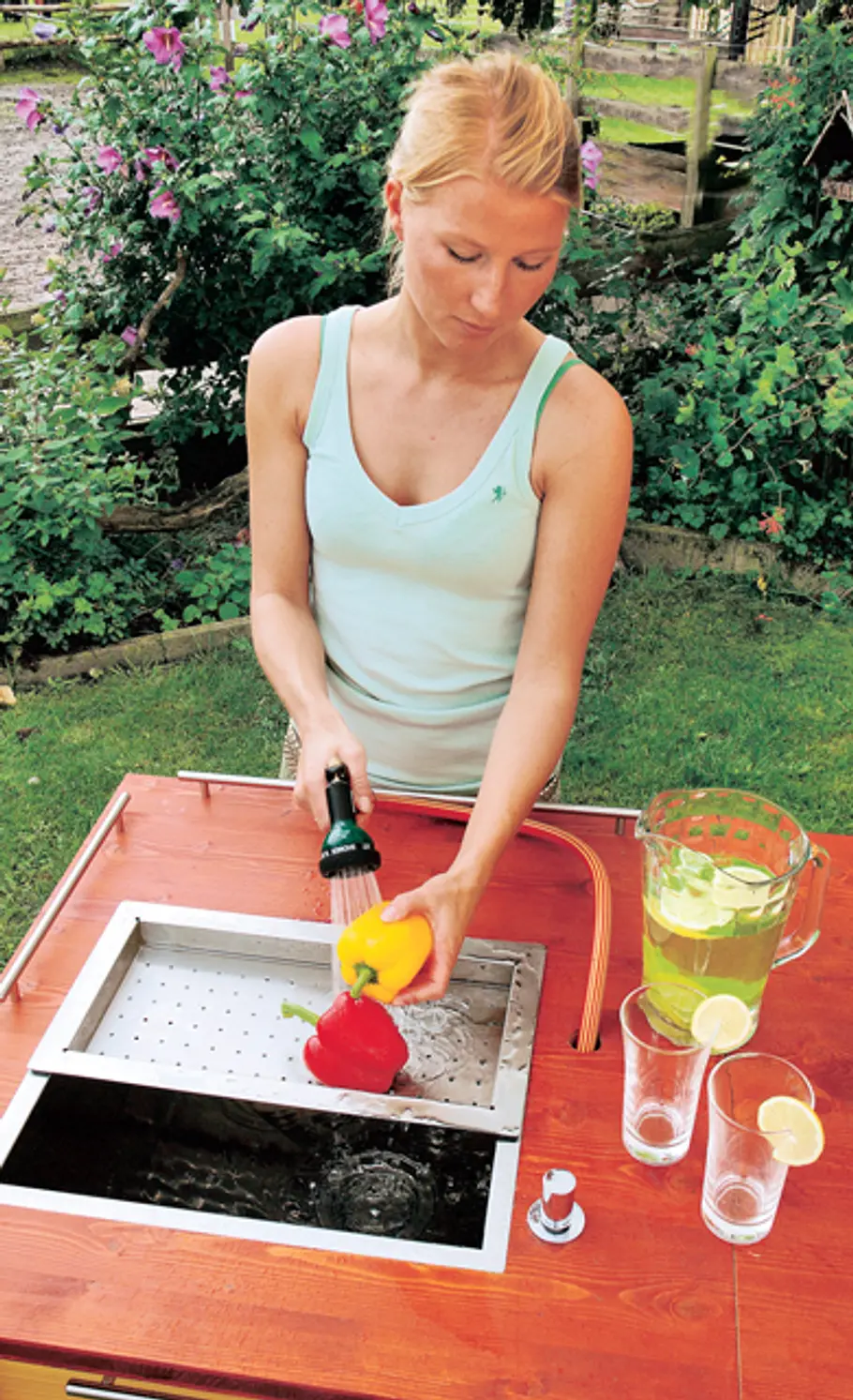 Sommerküche selber bauen Sommerküche