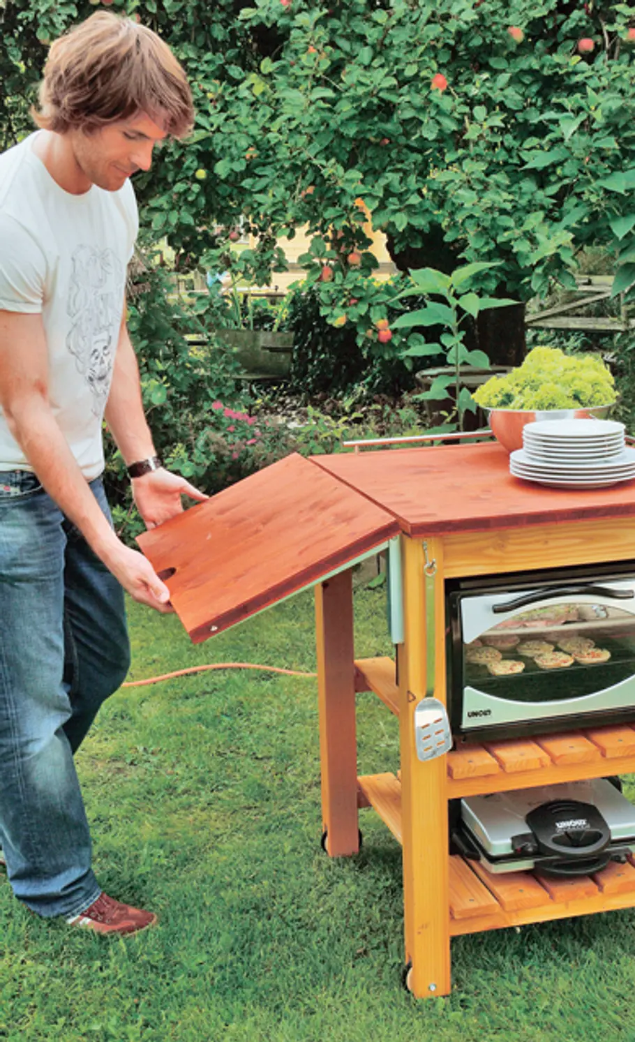 Sommerküche selber bauen Sommerküche