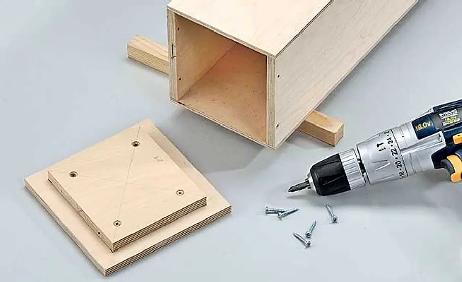 Leuchtendeckel vorfertigen