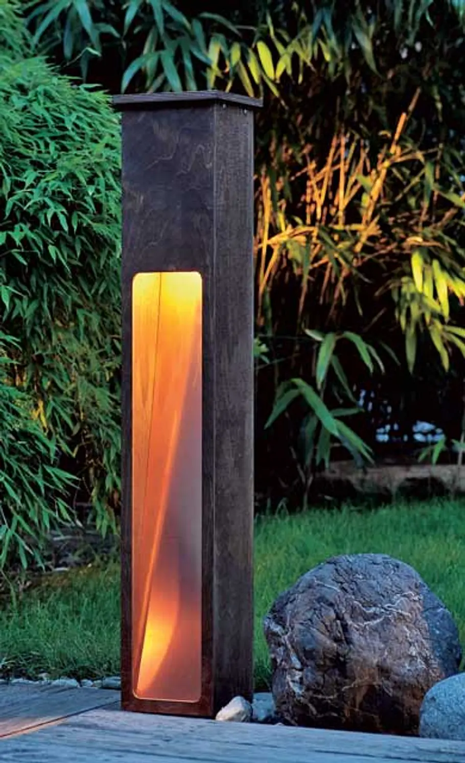 Gartenleuchte selber bauen