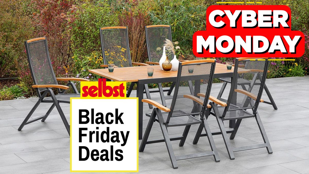 gartenmöbel black friday cyber monday