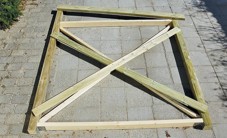 Geräteschuppen bauen Gerätehaus bauen