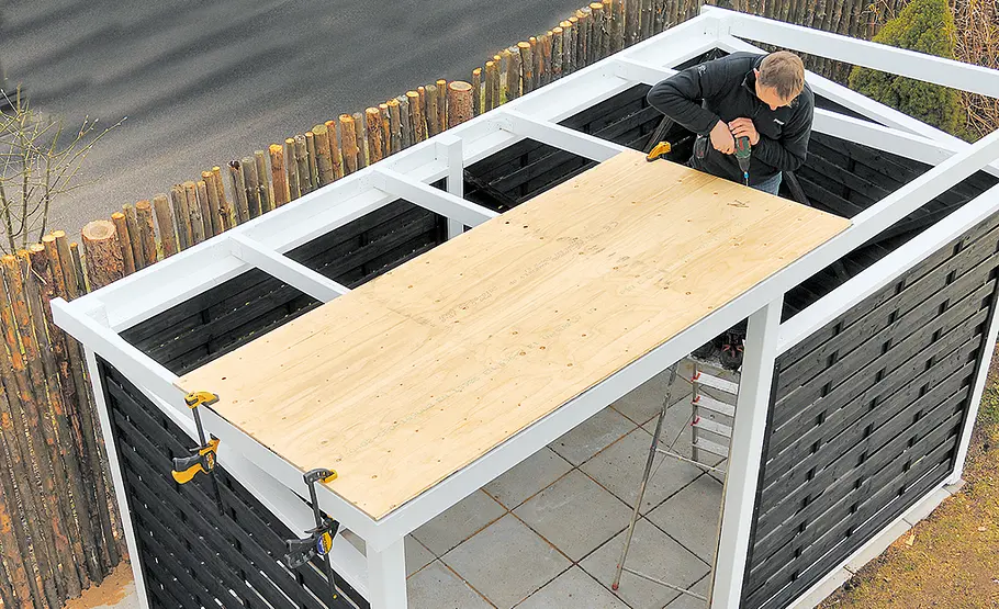 Geräteschuppen bauen Geräteschuppen bauen
