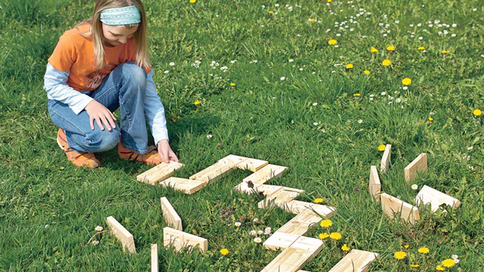 Holz-Dominosteine: Domino-Spiel bauen
