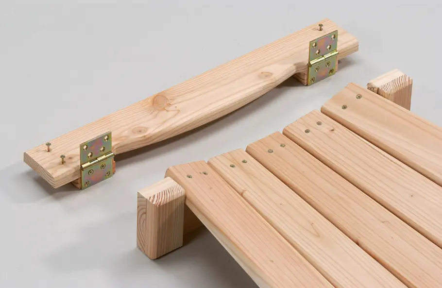 Gartenstuhl mit Hocker Gartenstuhl