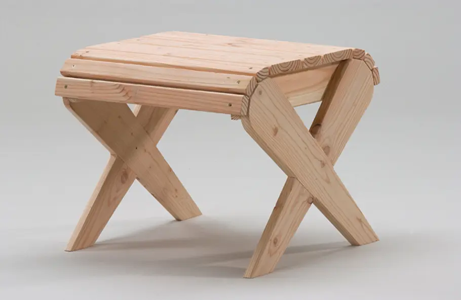 Gartenstuhl mit Hocker Gartenstuhl